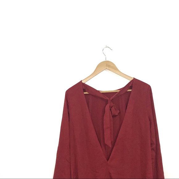 Tobi | NWT Red Shift Dress - Picture 3 of 6